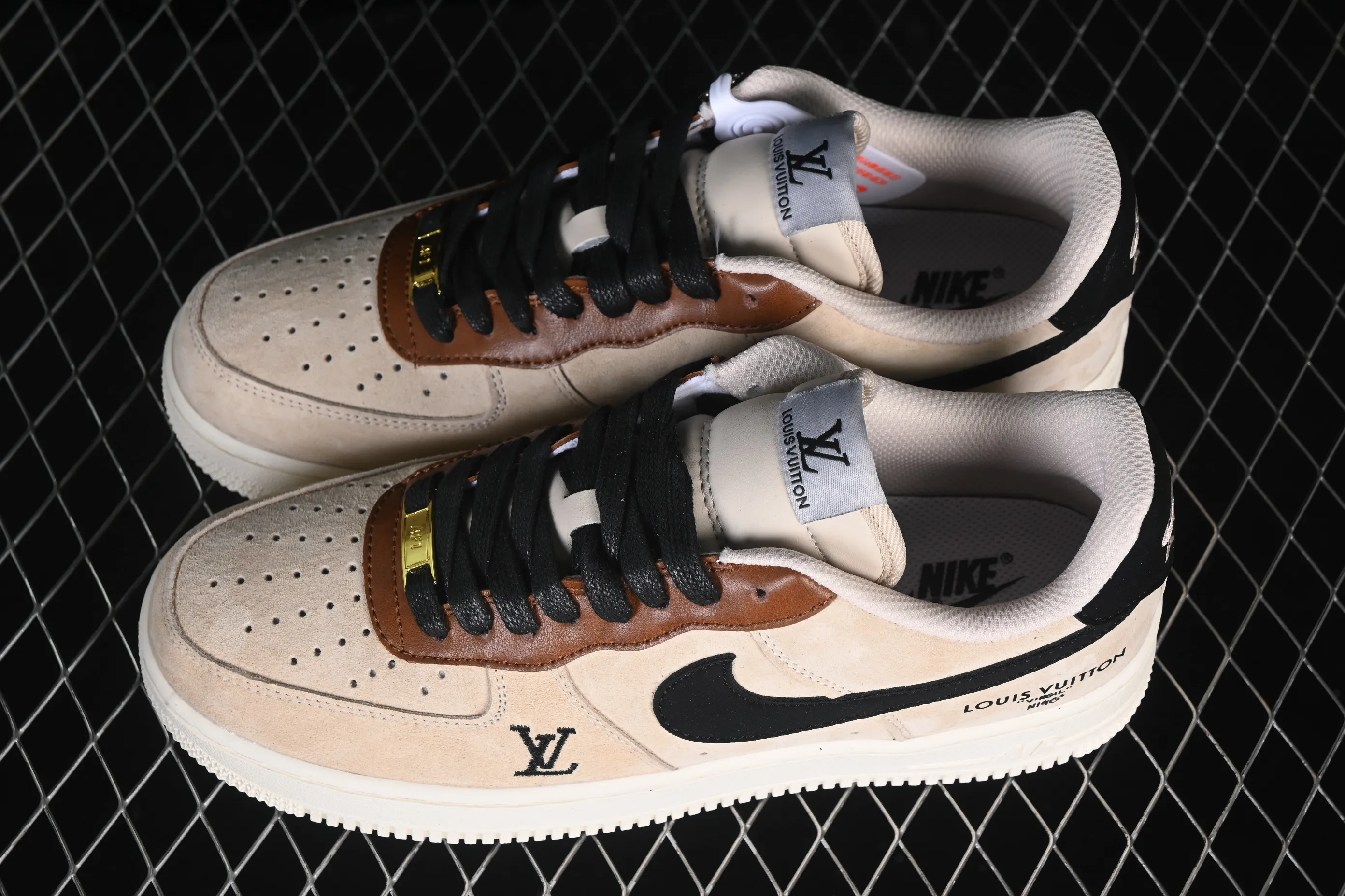 All categories Nk Air Force 1 Air Force series Nk Air Force 1 Low Air Force low-top Nike Air Force 1'07 Low joint milk tea caramel Air Force 1 low-top casual sneakers FQ3546-100